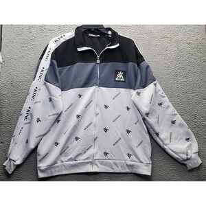 Red Ape MCMXXXIII Track Jacket Mens 2X Multi Patterned Fleece Lined Streetwear